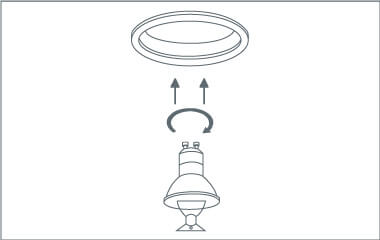 Paso 4: Coloca las bombillas y da la luz