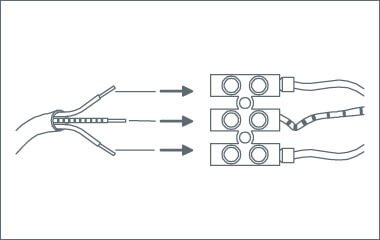 Paso 3. Conecta los cables a la corriente